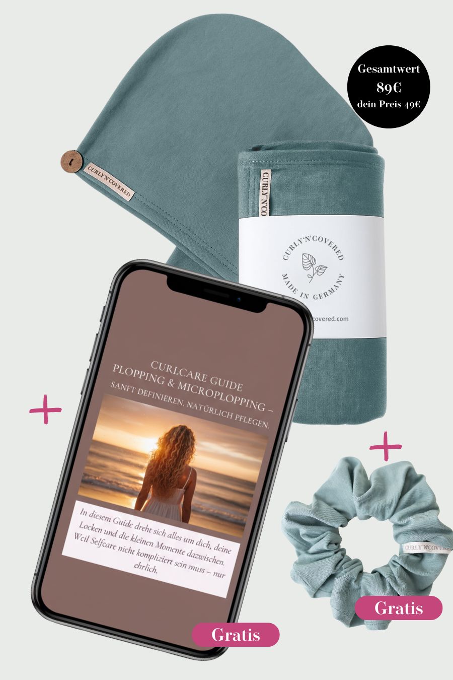 Verliebe dich in unsere Bambus Handtuch Bundles – für spürbar und sichtbar gepflegte Locken