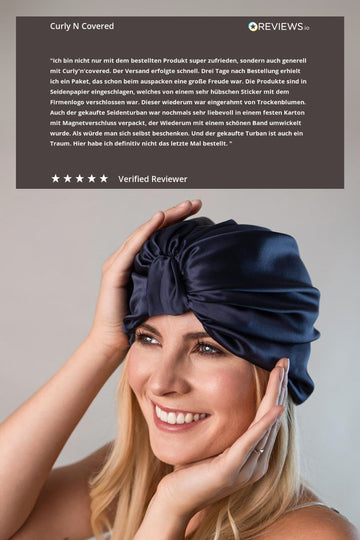 Seidenturban | Schlafhaube Seide fr schne Haare