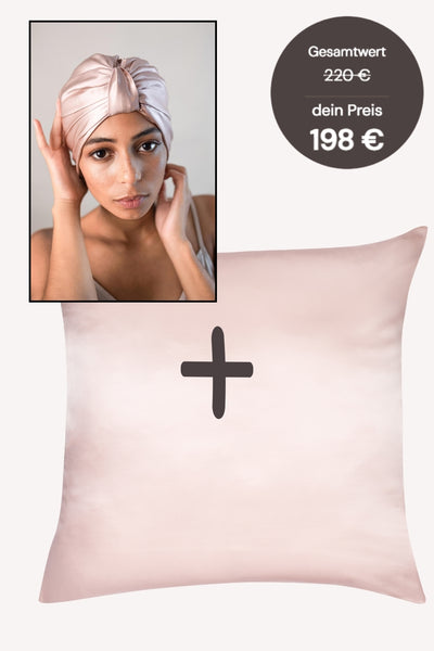 2er Bundle Kopfkissen-Bezge, Maulbeer-Seide fr tolle Haare